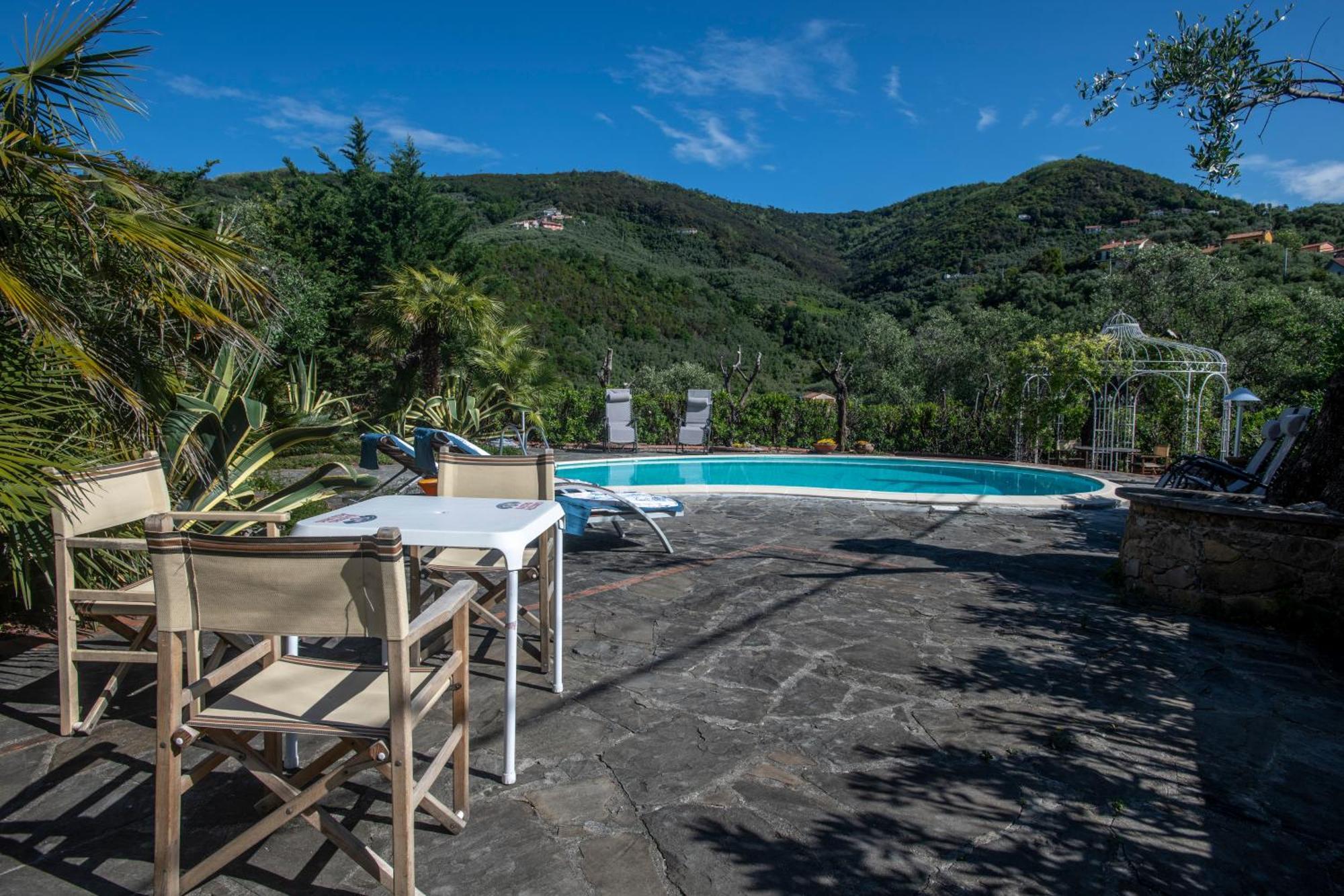 277 - Il Frantoio Della Marchesa - Giardino E Piscina Nel Verde Di Сестри-Леванте Экстерьер фото