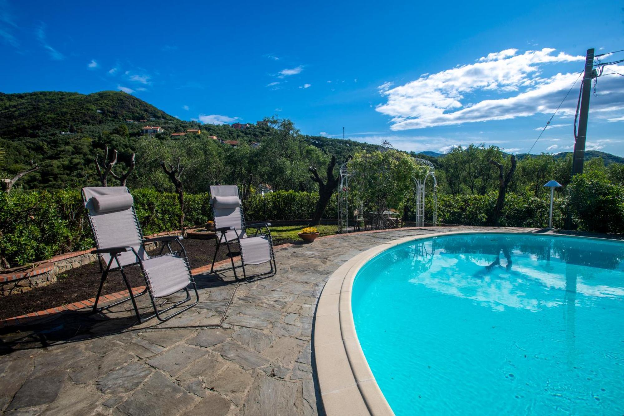 277 - Il Frantoio Della Marchesa - Giardino E Piscina Nel Verde Di Сестри-Леванте Экстерьер фото