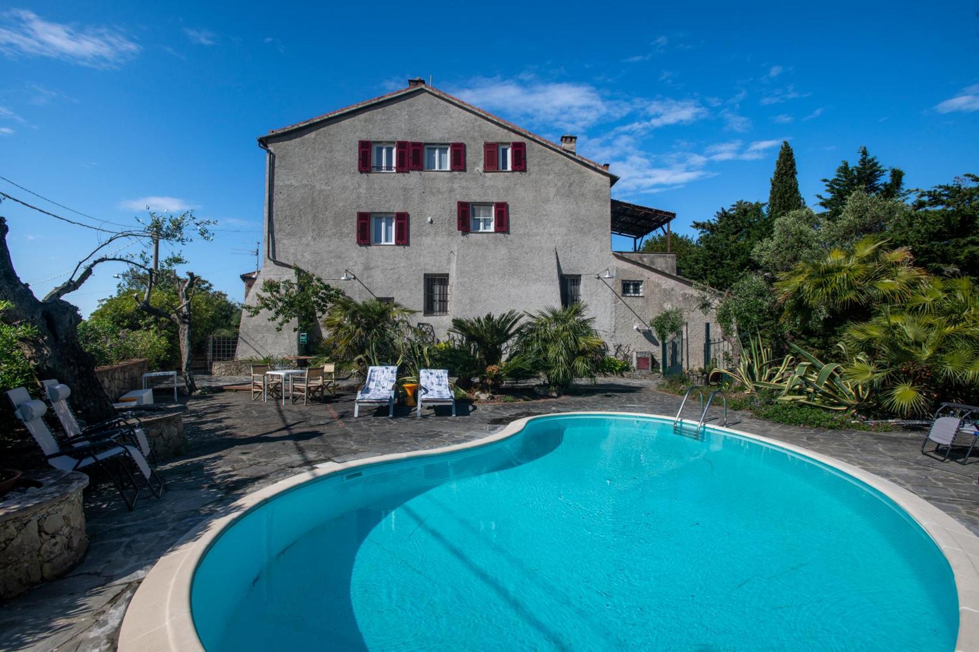 277 - Il Frantoio Della Marchesa - Giardino E Piscina Nel Verde Di Сестри-Леванте Экстерьер фото