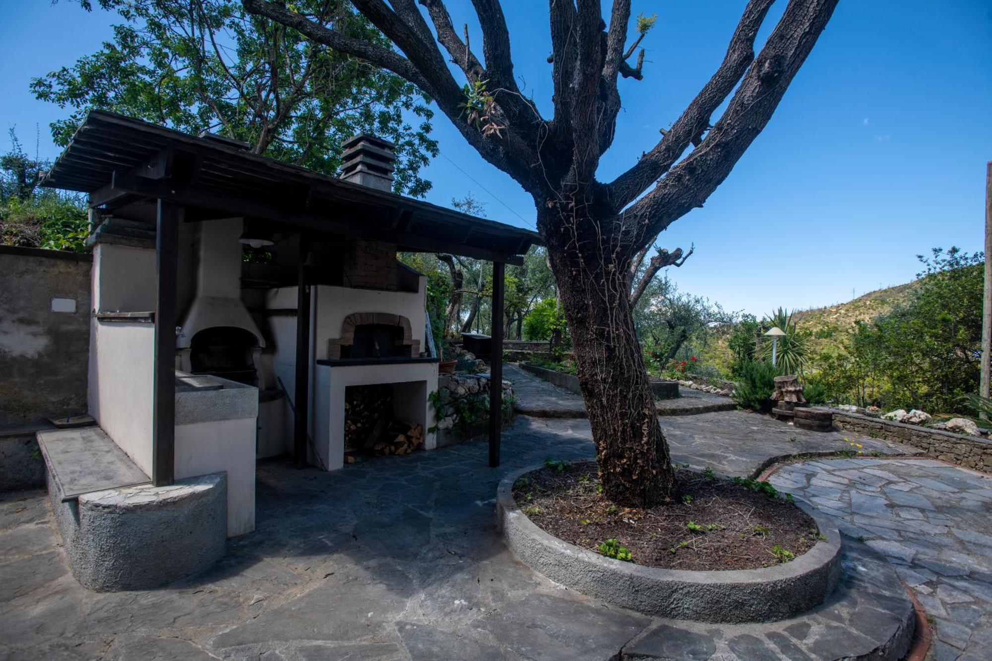 277 - Il Frantoio Della Marchesa - Giardino E Piscina Nel Verde Di Сестри-Леванте Экстерьер фото