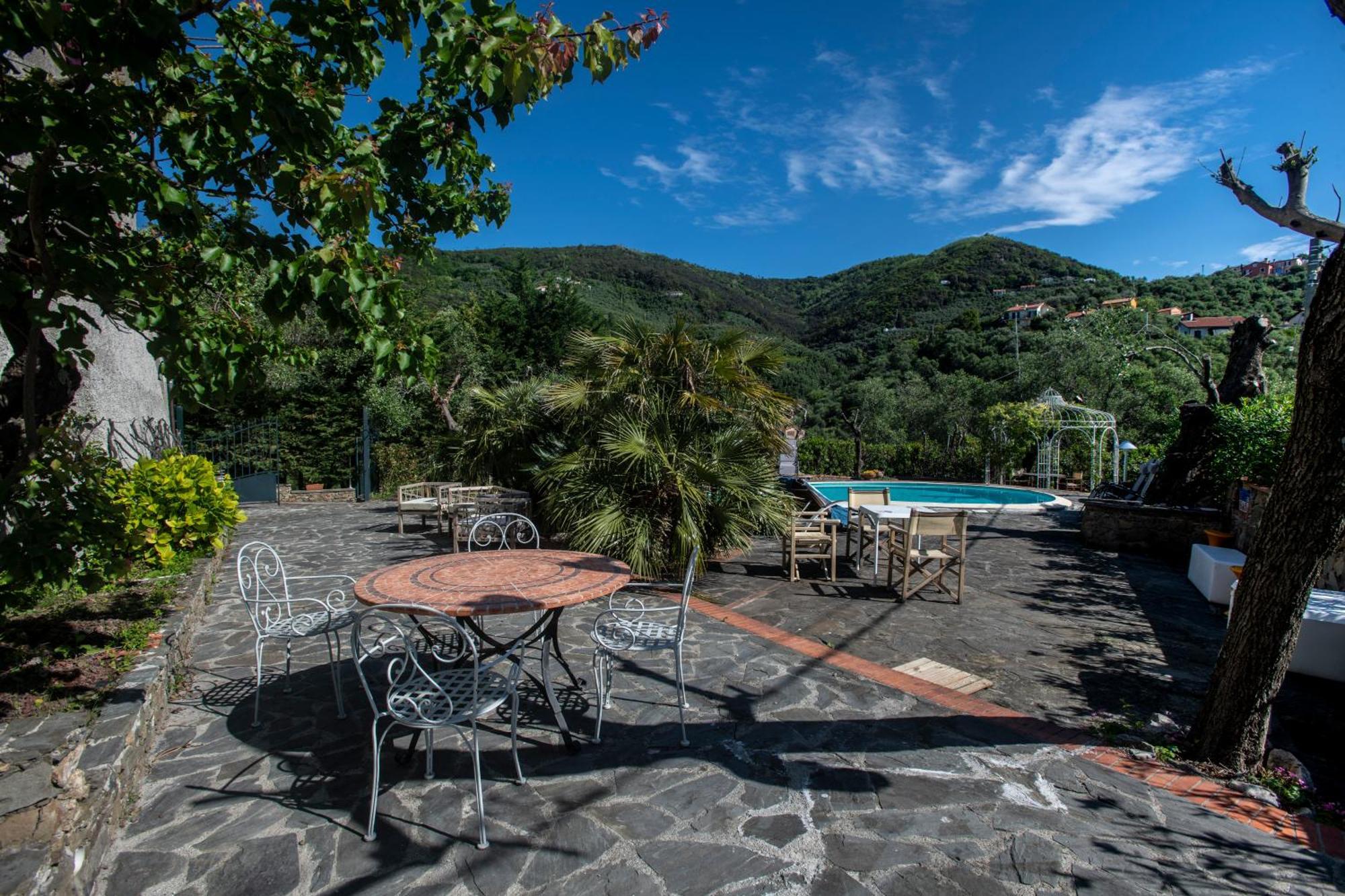 277 - Il Frantoio Della Marchesa - Giardino E Piscina Nel Verde Di Сестри-Леванте Экстерьер фото